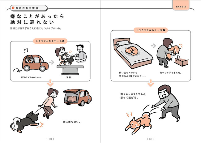 史上初の柴犬の取扱説明書が誕生！　人気イラストレーターが描く『柴犬のトリセツ』が１０月２８日に発売　のサブ画像3