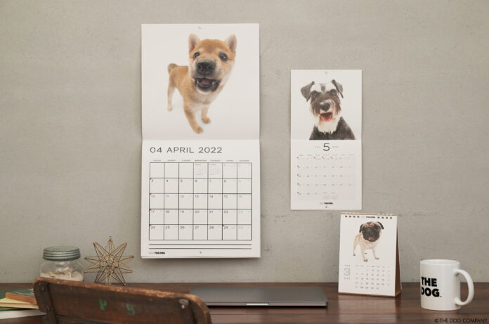20年の歴史を持つロングセラー商品 THE DOG カレンダーが2022年版からサスティナブルに生まれ変わりましたのメイン画像