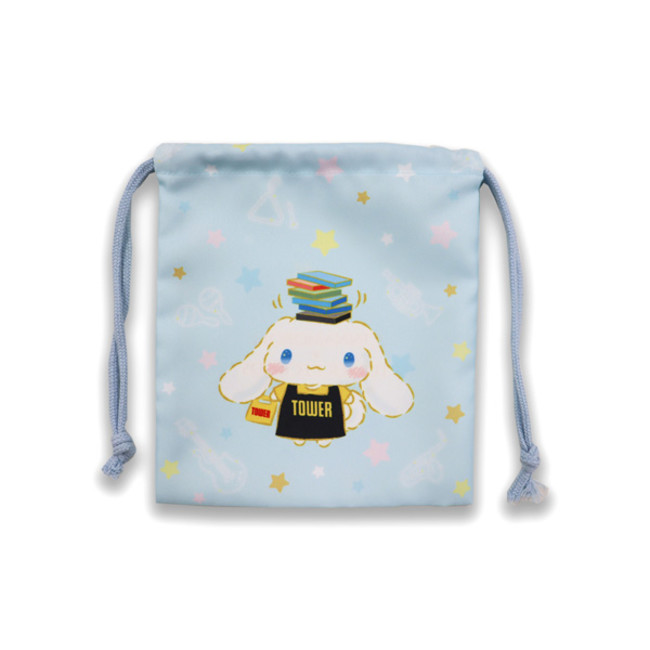タワレコとシナモロールが初のコラボグッズを11/3に発売！2ndシングル発売記念のリリースイベントを東阪で開催のサブ画像10_巾着