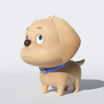 3D犬「ハビウルくん」のお家（LEDビジョン）を渋谷宇田川町「ハビウル渋谷」に納品しましたのサブ画像2_ハビウルくん