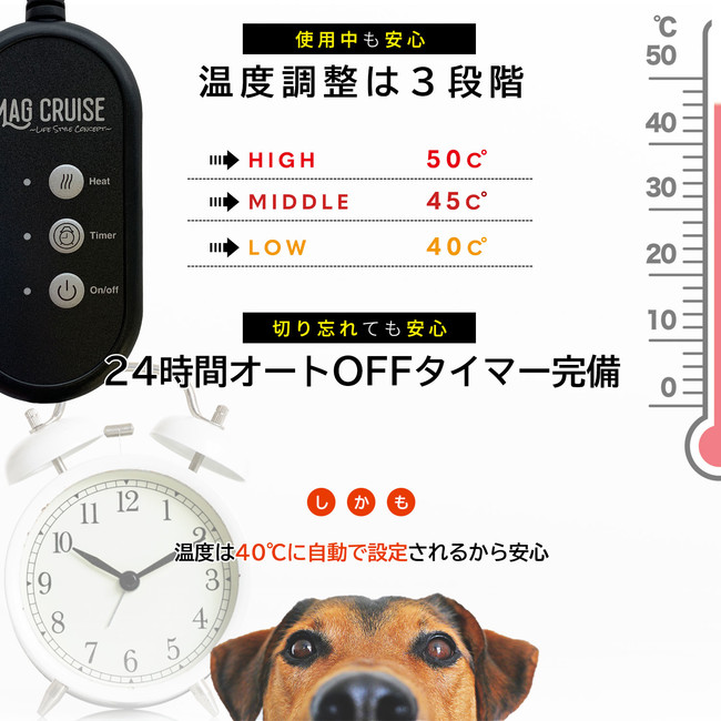 【ワンちゃん猫ちゃんが骨抜きに!?】昨年の大ヒット冬グッズがリニューアルでもっと快適に！  丸洗いも可能なペット用ホットカーペット 2022モデルが登場のサブ画像6