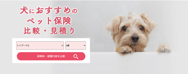 「犬のペット保険」「猫のペット保険」比較・見積りページ内比較表デザインをリニューアル！のサブ画像1
