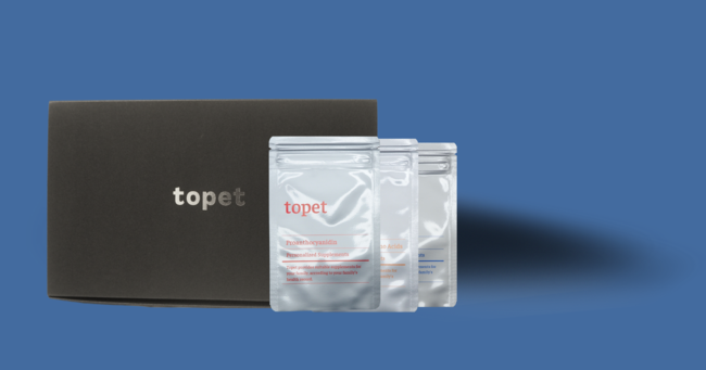 2021年11月22日本格販売開始！あなたの愛犬だけのサプリ『topet』をリリース -獣医師が愛犬に合わせてカスタマイズ-のサブ画像6