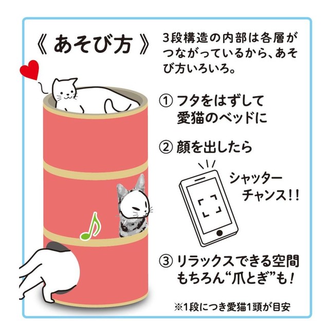 猫ちゃんの可愛らしい姿がたまらない！ペットアイテムの新作が登場！コメリのオリジナルブランド「ペットアミ」から「電動またたびぐるみ」「爪とぎ」がデビューのサブ画像9