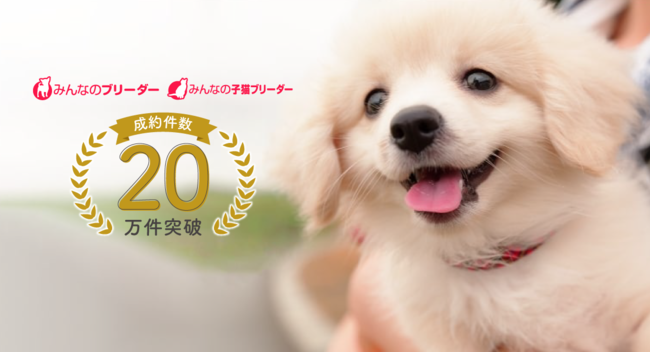 ブリーダー直販をペットお迎えのスタンダードに。ペットと飼い主をつなぐマッチングサイトが、20万件の幸せな出会いを実現のサブ画像1