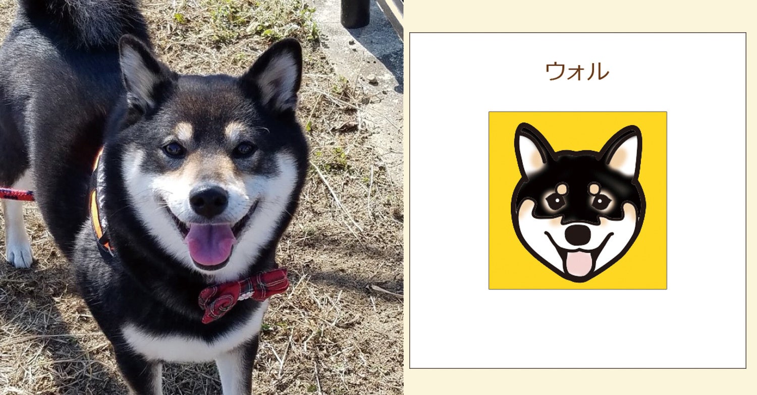 ペットが窓からお見送りしているよう！？枯れないお花で描いた、愛するペットの似顔絵フラワー「窓付きマイペットフラワー」。のサブ画像2