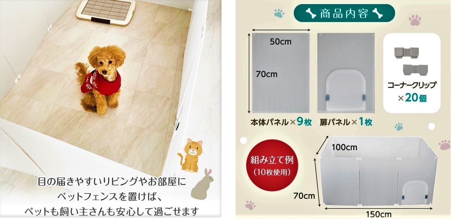 プラスチック段ボール製ペットフェンス 6/1発売開始のサブ画像6