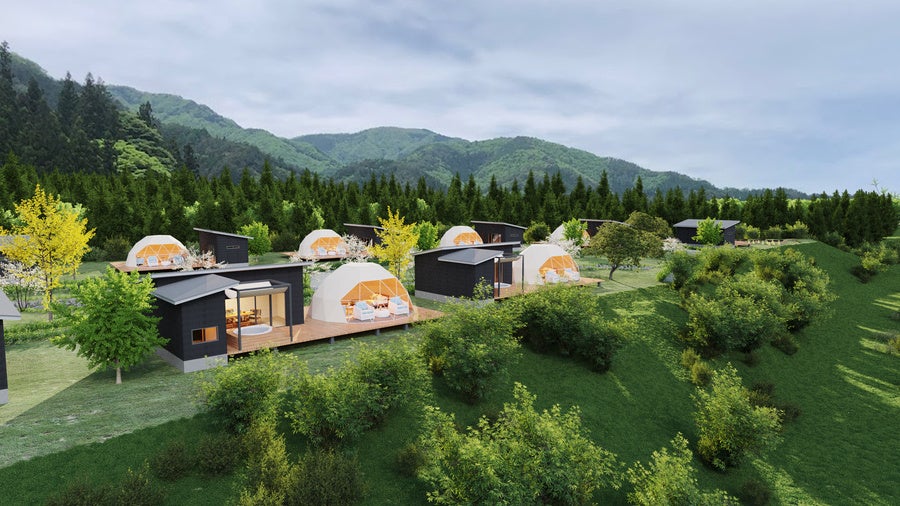 【2022年8月オープン】日本一の星空が降り注ぐ、長野県阿智村。星をテーマにした北欧風グランピング施設【mokki ～stardust luxury glamping achi village～】のサブ画像2