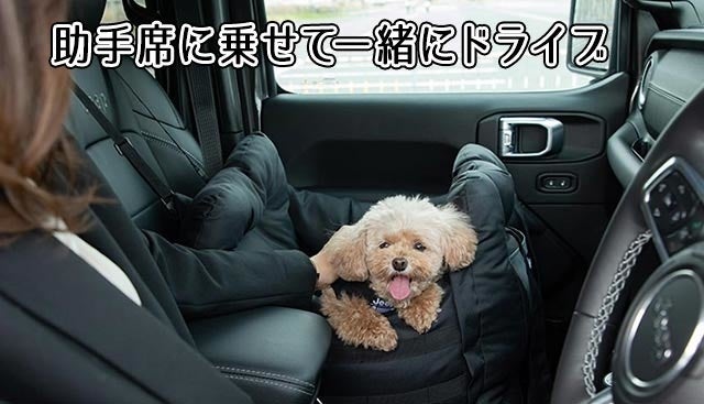 Makuakeにて先行販売！JeepⓇ公式ライセンス ワンちゃんと一緒にお出掛け!ドライブキャリーベッドのサブ画像6
