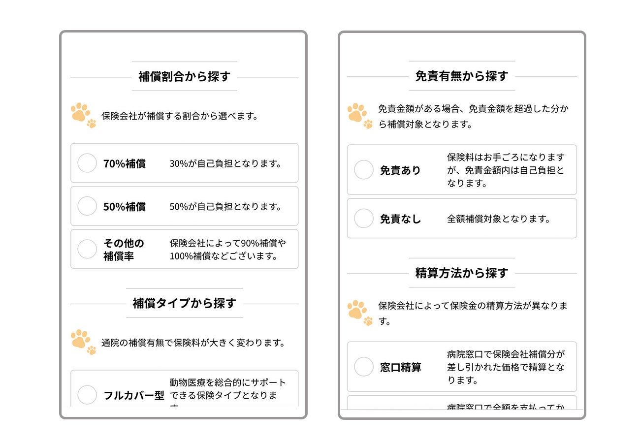 もう迷わない！ベストマッチな保険を選べるサイト『ペット保険比較のピクシー』リニューアルのサブ画像2
