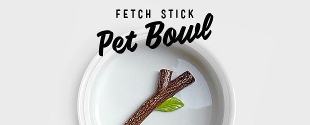 イギリス ロンドン発の人気雑貨ブランド「SUCK UK」からワンちゃん用のペットボウル「Fetch Stick Dog Bowl」を発売！のサブ画像4