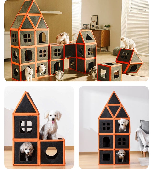 ペットの楽園をDIY！無限の組み合わせで使用できるモジュラーペットハウス。「Purrini Playmate」の登場！のサブ画像5
