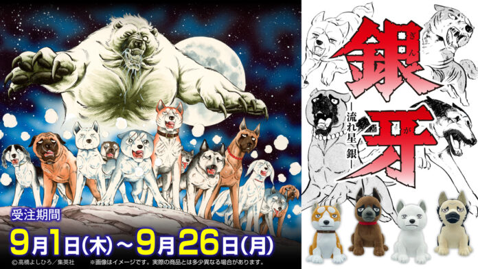 漫画『銀牙 -流れ星 銀-』のぬいぐるみ＆マスコット第2弾がFaNeMaに登場！！のメイン画像