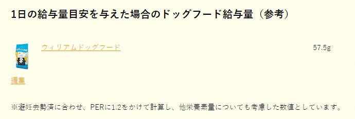 「ペットレシピ.jp」がオープン！全レシピ栄養計算済の犬猫用の手作りご飯レシピサイトのサブ画像7_ペットレシピ.jp ペットフード給与量