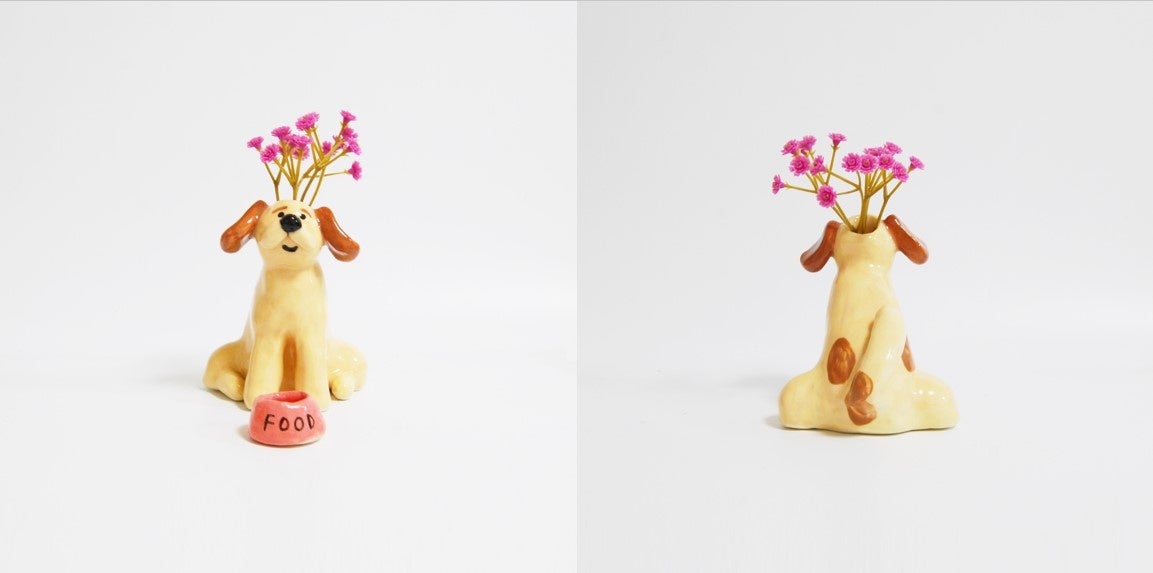 【銀座 蔦屋書店】犬をモチーフにしたゆるくて可愛い作品が集合。アーティスト・mycoroのPOP UPフェア「⽝博 -WAN WAN EXPO-」を9⽉1⽇（木）より開催。のサブ画像6_オブジェ完成品
