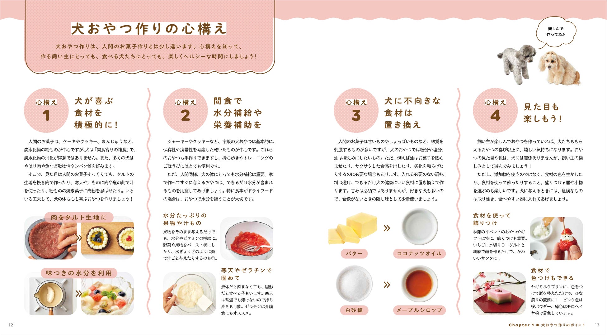 【愛犬の健康を考えたレシピ満載】簡単にできるチップスやクッキーから、ばえる犬用ケーキまで。のサブ画像2