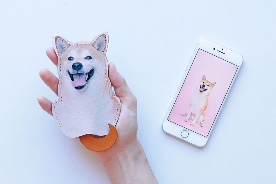 犬派ユーザーの声が商品化。うちのワンコがキーケースに！スマホの写真でつくるオリジナルレザーアイテムが11月1日”犬の日”に登場。のサブ画像2