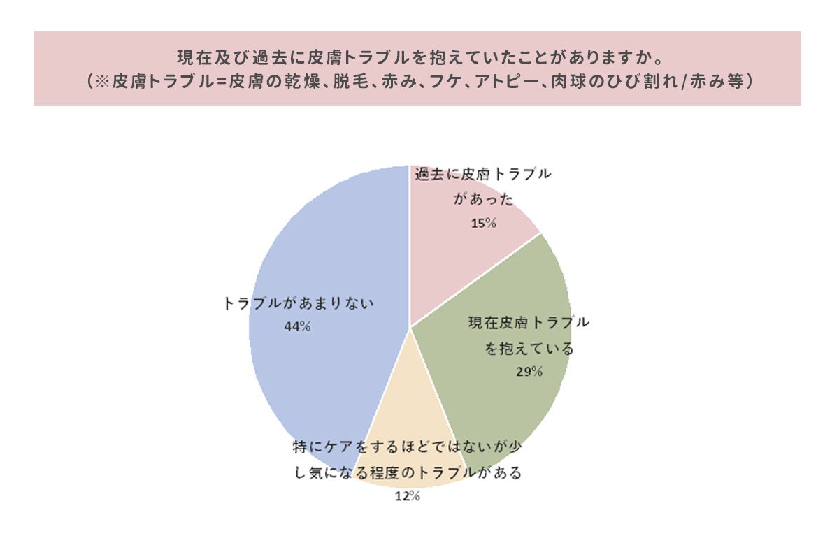 11月1日は「犬の日」 ペットもスキンケアをする時代犬の高齢化と共に”皮膚トラブル予防”への意識が5割上昇のサブ画像5