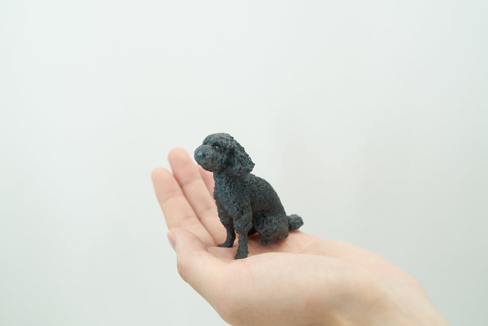“世界で唯一、私だけのペットフィギュア” ３Ｄフォトスキャンを使用した造形サービス「Pet & 3D」の開始のサブ画像3_高さ7cmのフィギュア