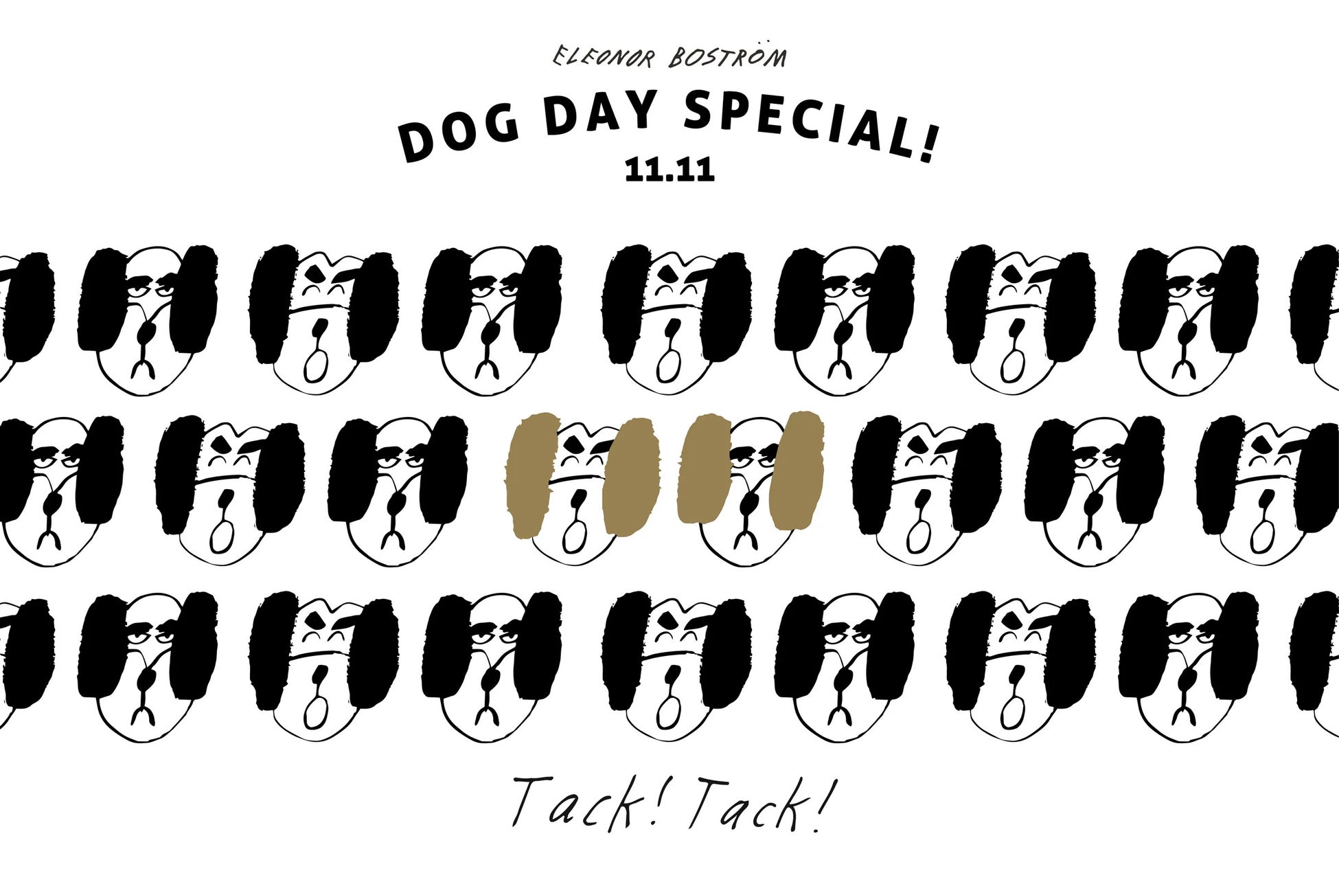【犬の日企画】エレオノール・ボストロムのワンコの日！記念ノベルティープレゼント！のサブ画像1