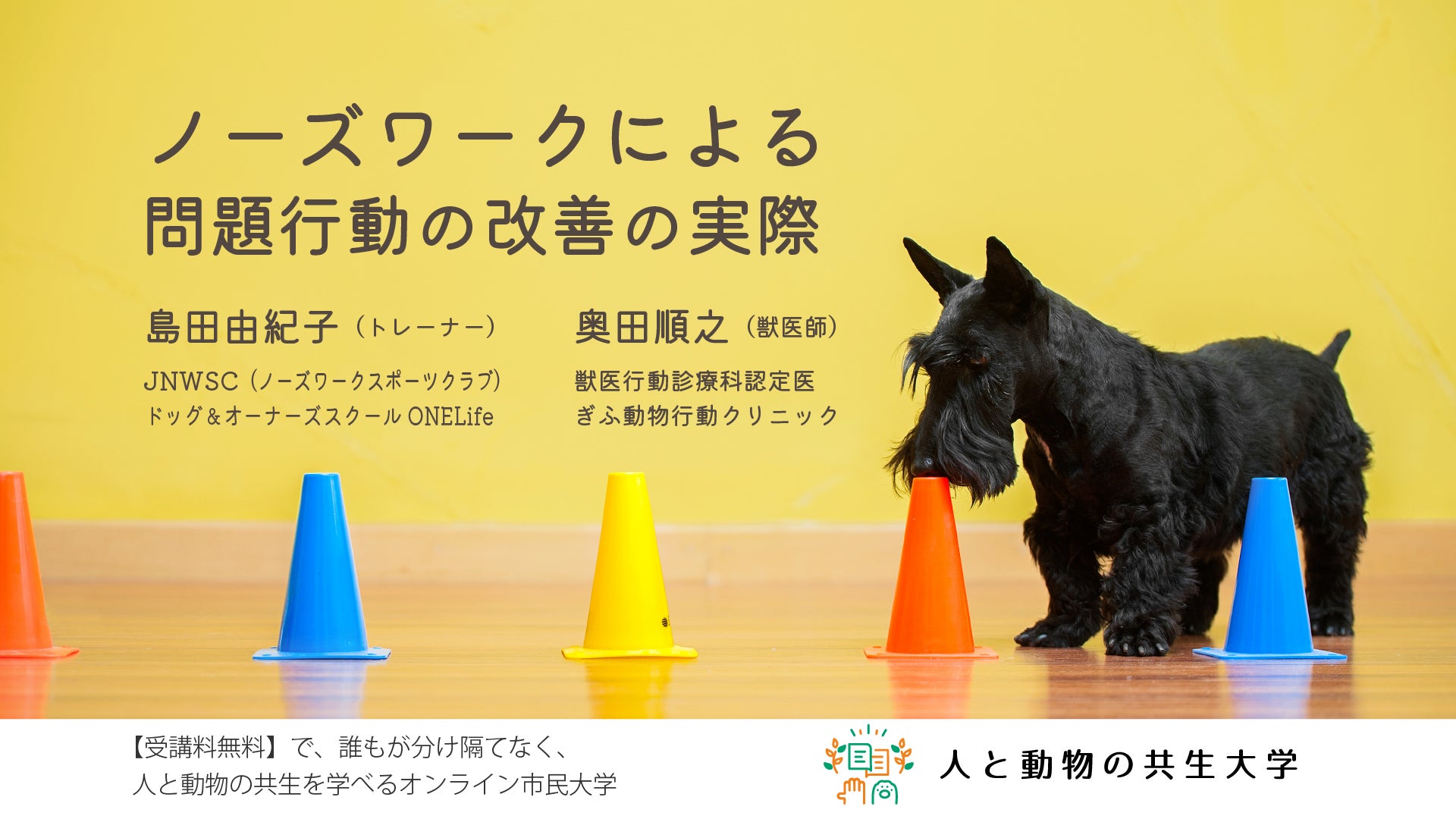 犬の精神と身体の健全性を高める「ノーズワーク」とは。『問題行動解決塾』12月1日（木）開催のサブ画像4