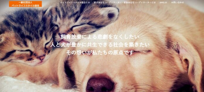 愛犬家&愛猫家住宅コーディネーター、採用企業1,911社、2,500事業所超に!ペットと幸せに暮らせる住まいの普及拡大に向けて有資格者在籍企業対象の法人登録制度スタート!のメイン画像