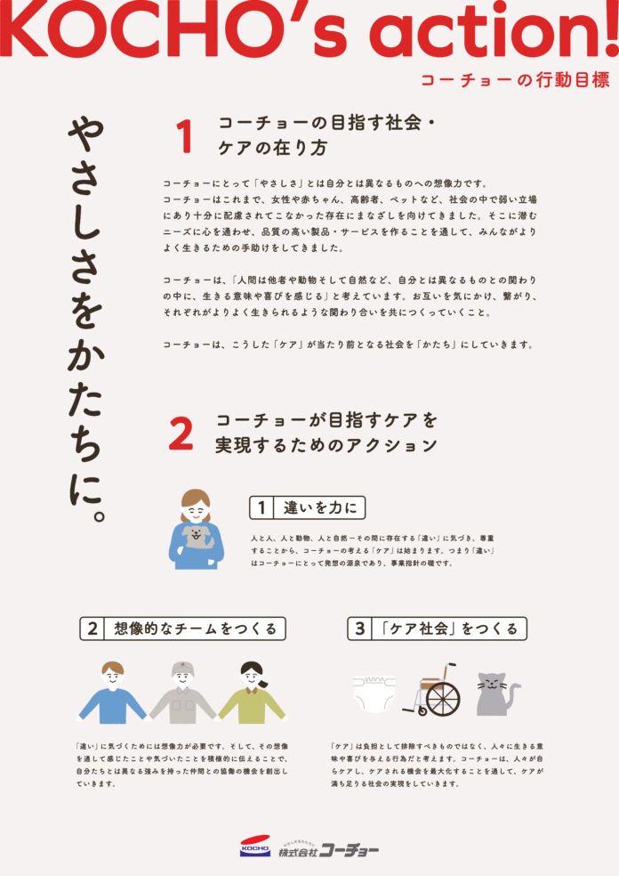 株式会社コーチョー創業60周年事業としてパーパスを策定のメイン画像