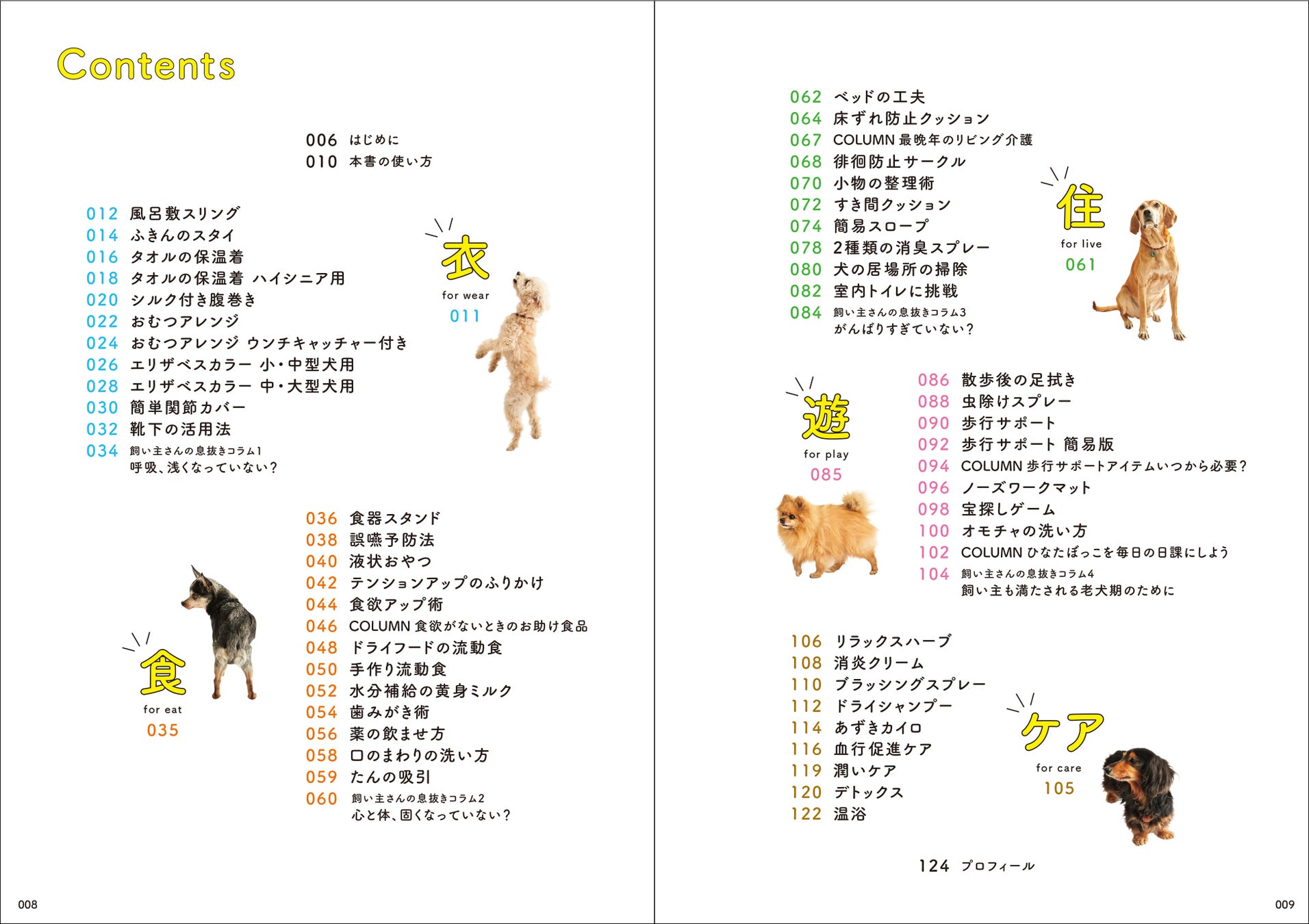 老犬になっても快適に暮らせる簡単アイデア満載！