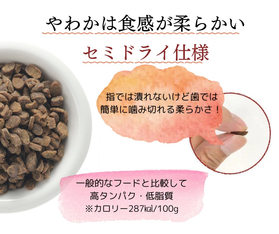 「博多華味鳥」が手掛けるドッグフード【やわか】が2023年3月に販売累計100万食突破！のサブ画像3