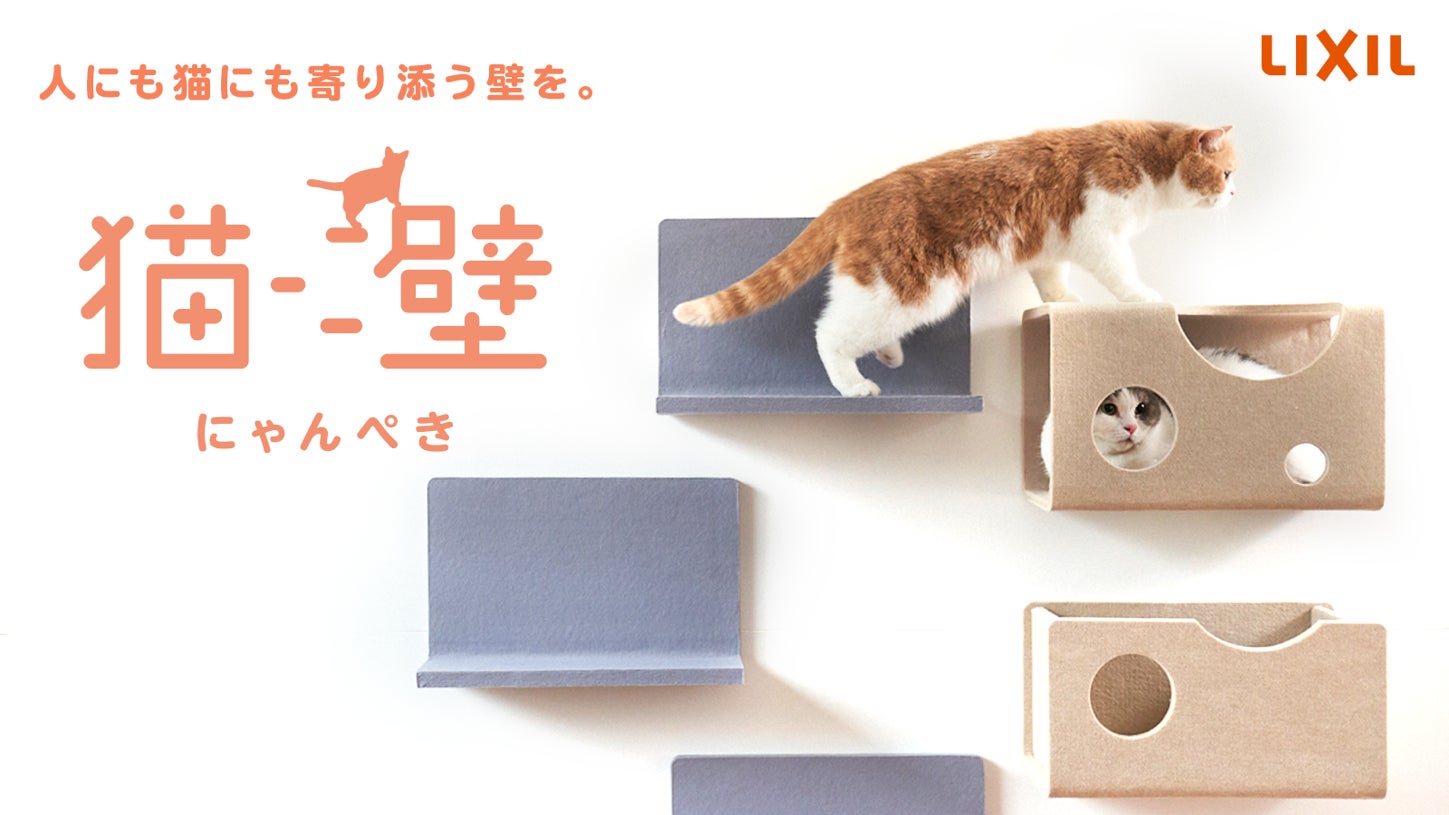 【千葉県柏市 おうちSDGsプロジェクト 第4弾】集まれ愛犬＆愛猫家！可愛いうちの子の健康と長生きを願うオシャレなおうち「わんわんにゃんにゃんリフォーム」のサブ画像2_LIXIL 猫壁（にゃんぺき）
