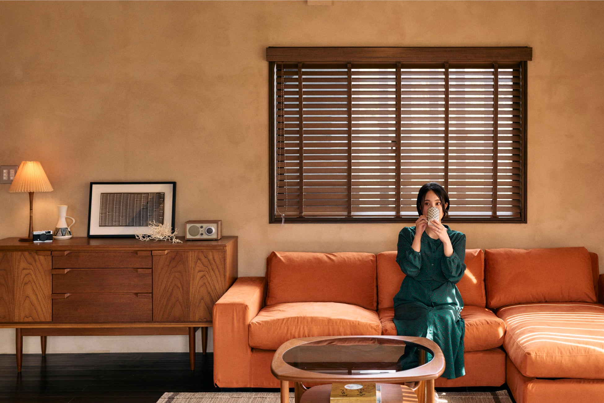 【開業】日本で最も美しい村に、愛犬と泊まれる1日1組限定の一棟貸しvilla「nagare」を5月にグランドオープン（長野県/中川村）のサブ画像1_living room