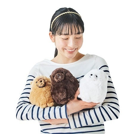 ふわふわボディーとこちらを見つめる、つぶらな瞳にキュンとする「思わず抱きしめたくなる赤ちゃんポメラニアンのふわころポーチ」が、フェリシモ「YOU+MORE!」から誕生のサブ画像5