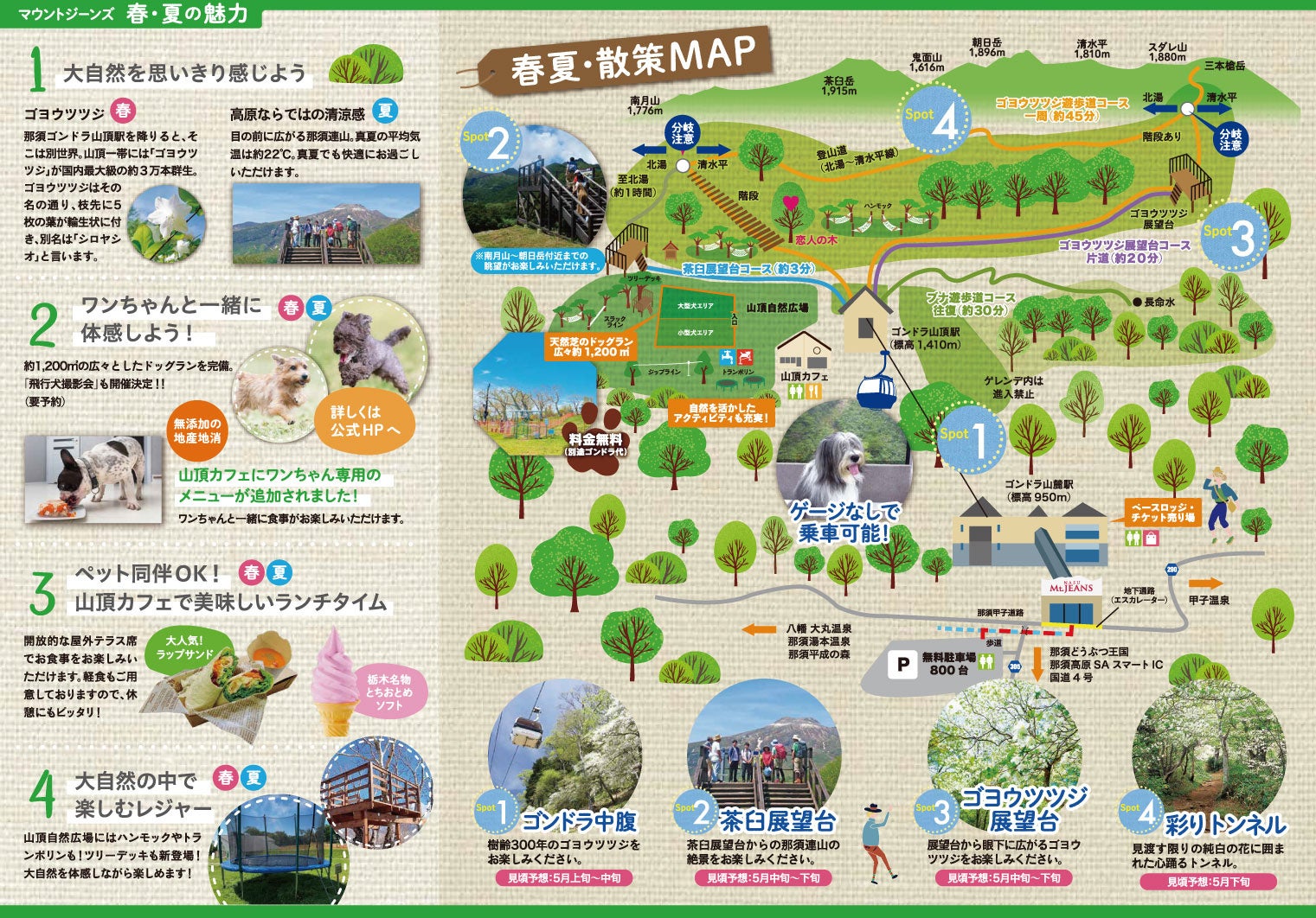 「ゴヨウツツジ　那須ゴンドラ」運行開始のお知らせのサブ画像5
