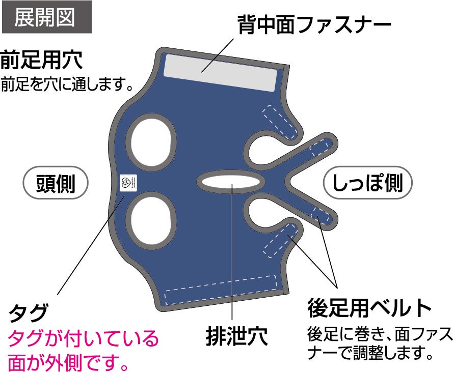 ペット（ワンちゃん）は家族！不妊去勢手術の術後服はストレスフリーなものを選びたい！「『獣医さんが考えた』肌にやさしい術後服」好評発売中！のサブ画像5