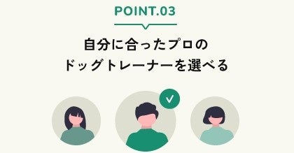 【オンラインしつけ教室「イヌトレ」HPリニューアルのお知らせ】初回カウンセリング無料とトレーニング30％OFFのリニューアル記念キャンペーンを開始のサブ画像5