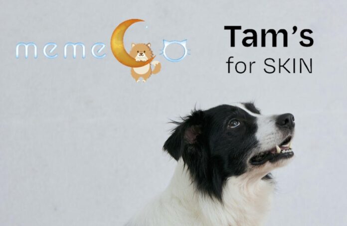 愛犬の皮膚用おやつ型サプリメント「Tam's for SKIN」がmemeco全店でお取り扱い開始！のメイン画像