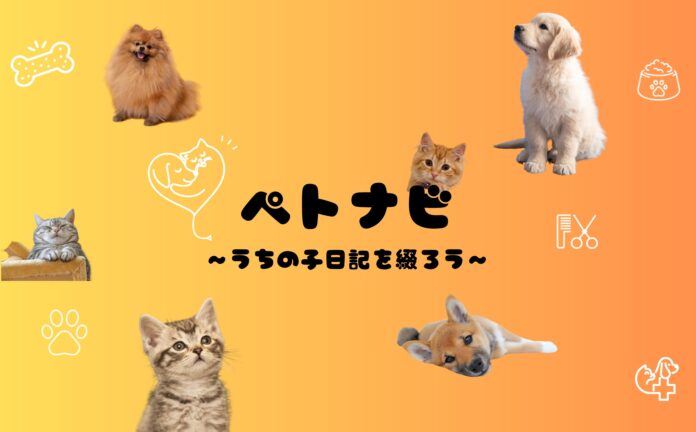 愛犬・愛猫の健康管理アプリ「ペトナビ」新公開！9割以上の獣医師が記録を残しておいた方が良いと回答のメイン画像