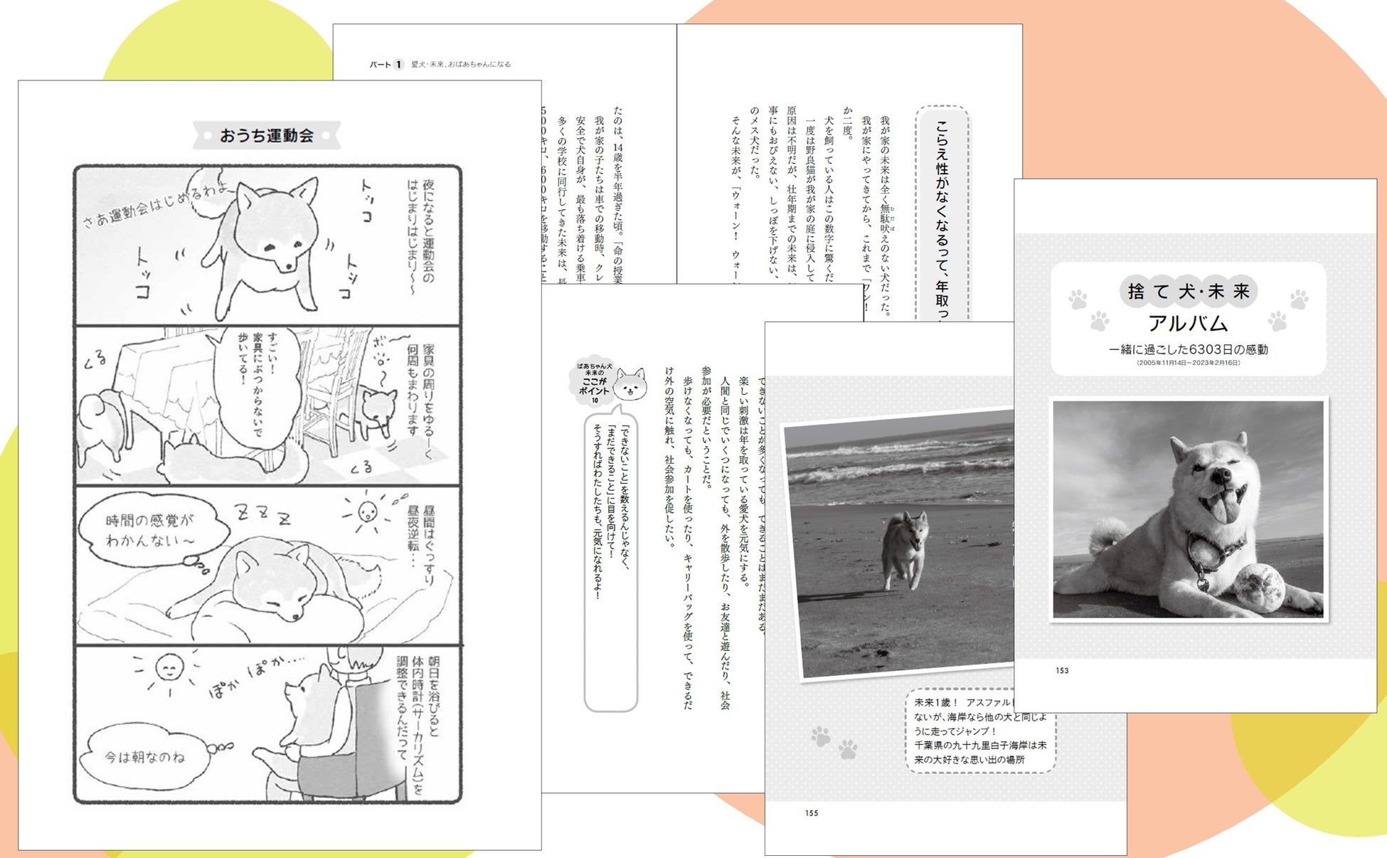 「捨て犬・未来」ちゃんがおばあちゃんに…いずれくる老後、わが子のためにできること『うちの犬（コ）が認知症になりまして』発売！のサブ画像3