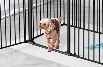 「お部屋の愛犬・シニア犬に、より安全な環境を！」段差が小さいバリアフリーペットサークルを発売開始のサブ画像2