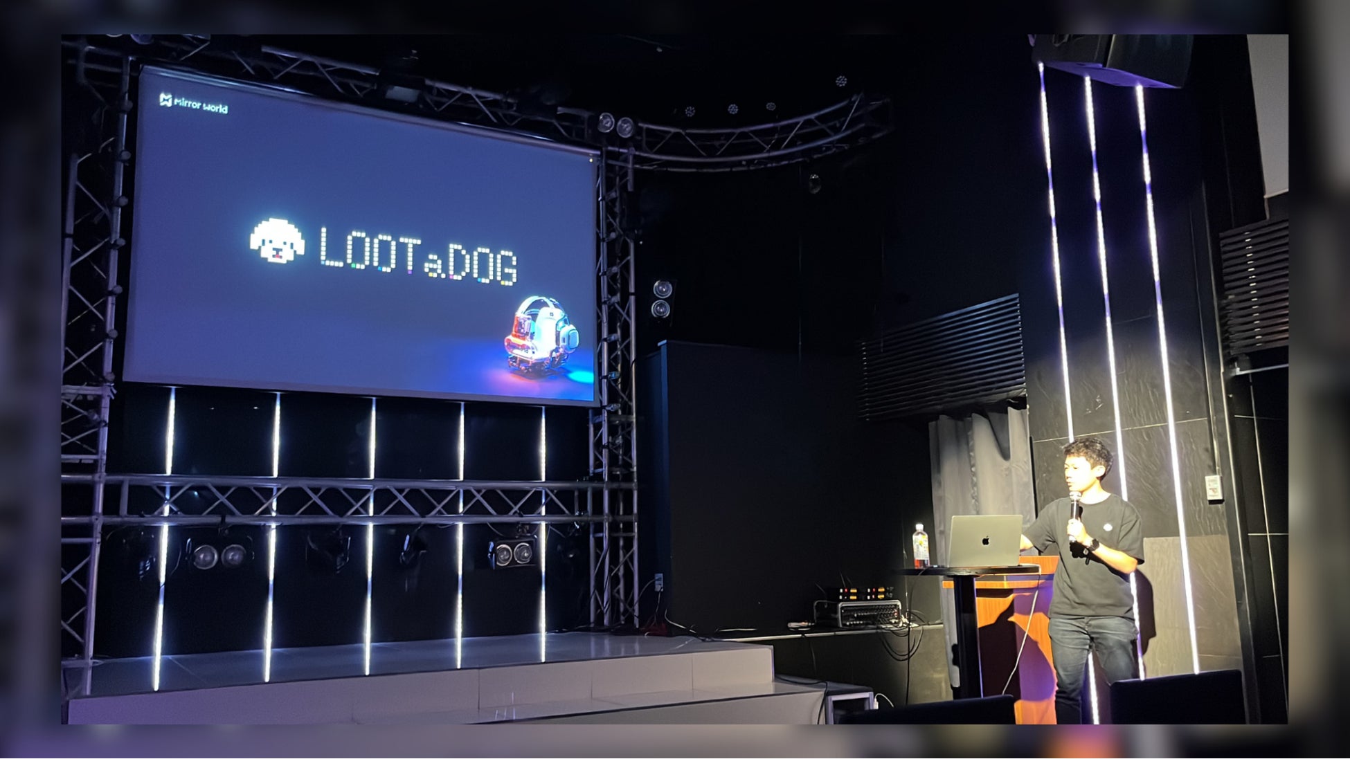 2023年7月26日に開催された『Gate - Skyland WebX Night』に、LOOTaDOG が登壇いたしましたのサブ画像2_イベント登壇時の様子