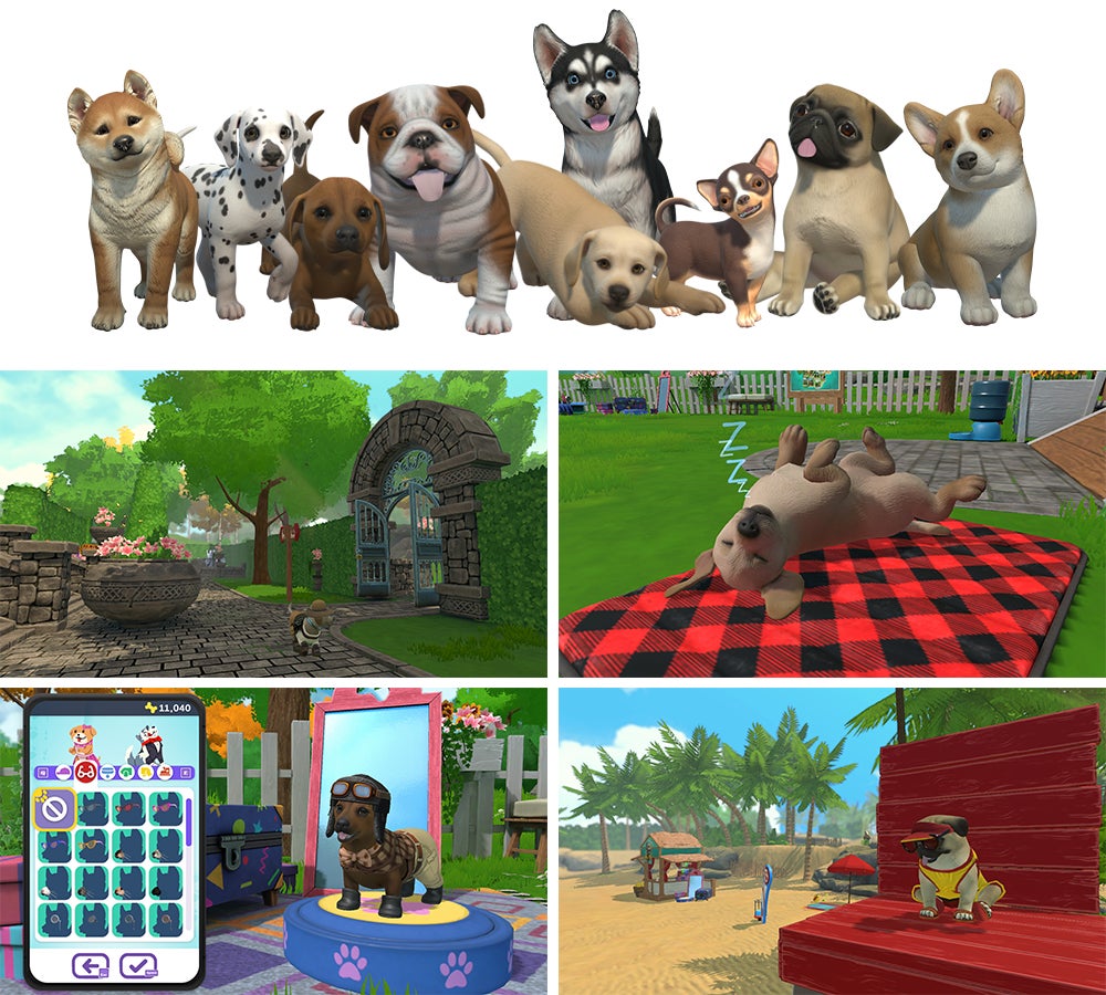 Nintendo Switchソフト「LITTLE FRIENDS ～PUPPY ISLAND～」発売のお知らせのサブ画像2