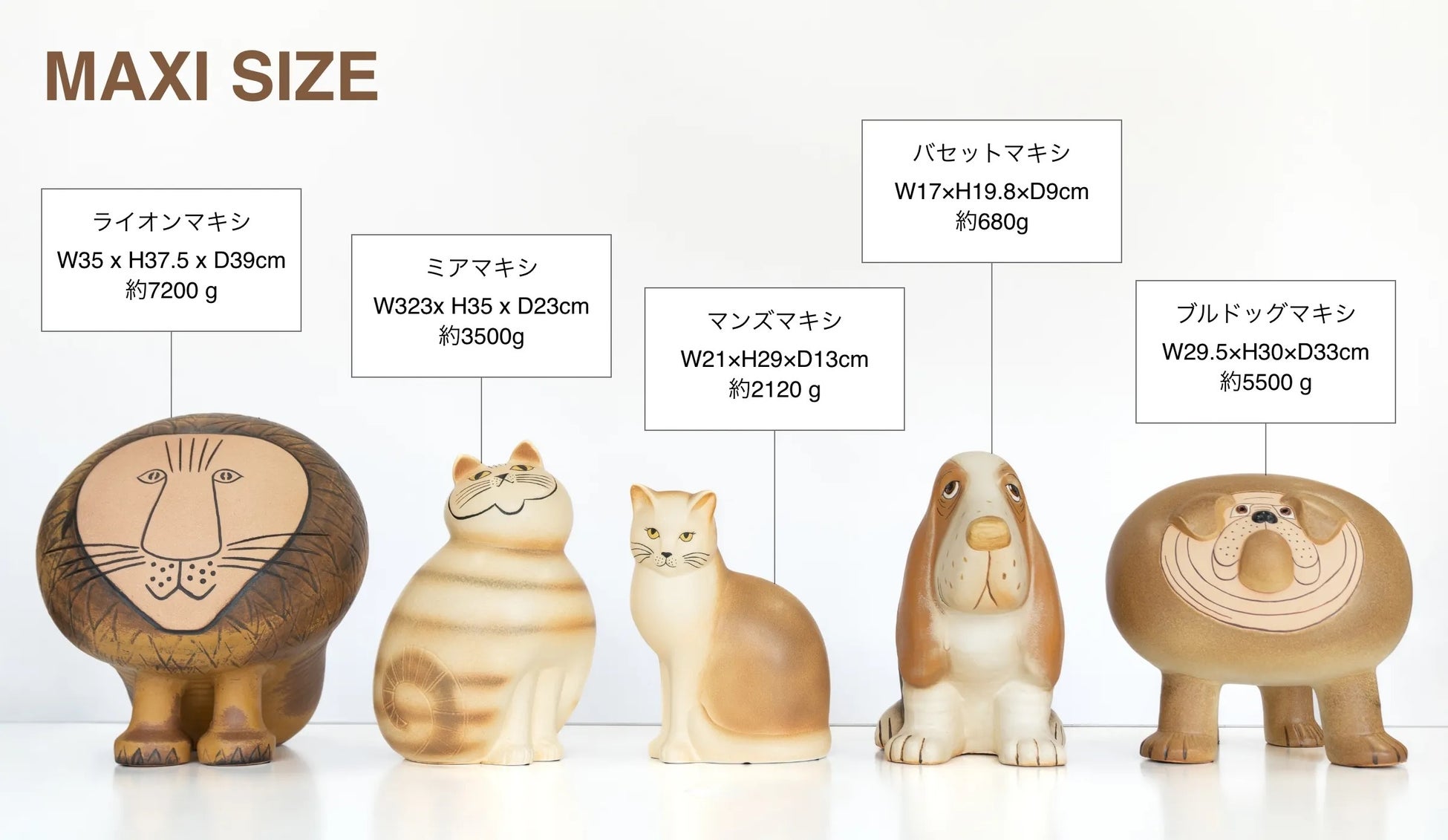 【陶器特集】リサ・ラーソンのおおきな陶器が大集合！のサブ画像2