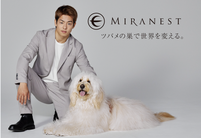 ツバメの巣ペットブランド「MIRANEST」のアンバサダーに格闘家の三浦孝太が就任のメイン画像