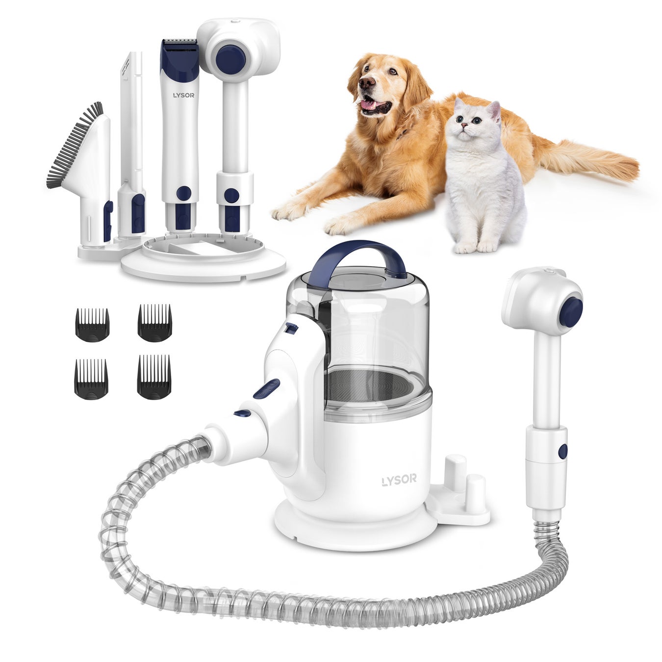 【犬や猫のストレス対策】LYSORから新登場！P50 ペットグルーミングセットがAmazonでお得なセールを開催中！のサブ画像1