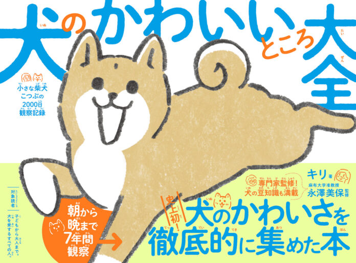 犬の鼻は濃厚しっとりガトーショコラと同じ質感！？『犬のかわいいところ大全』本日発売！のメイン画像