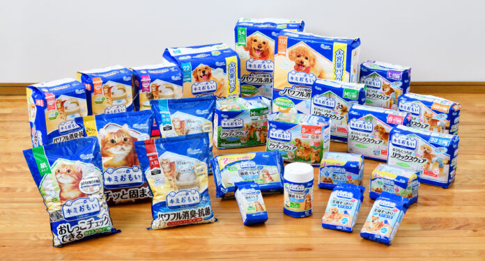 エリエールがペットケア事業に本格参入！新ブランド「エリエールPet キミおもい®」誕生のメイン画像