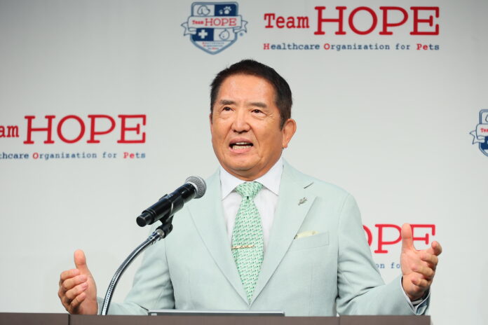Team HOPE10周年記念記者発表会「ペットの健康寿命延伸のために・・・シックケアだけでなくヘルスケアの時代へ」を開催のメイン画像