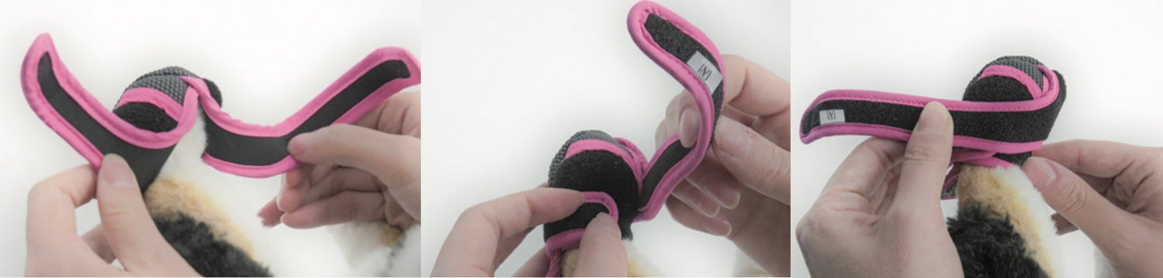 出荷台数１万個以上の犬用靴「いぬたび」に室内用が登場！のサブ画像3_とにかく履かせやすい