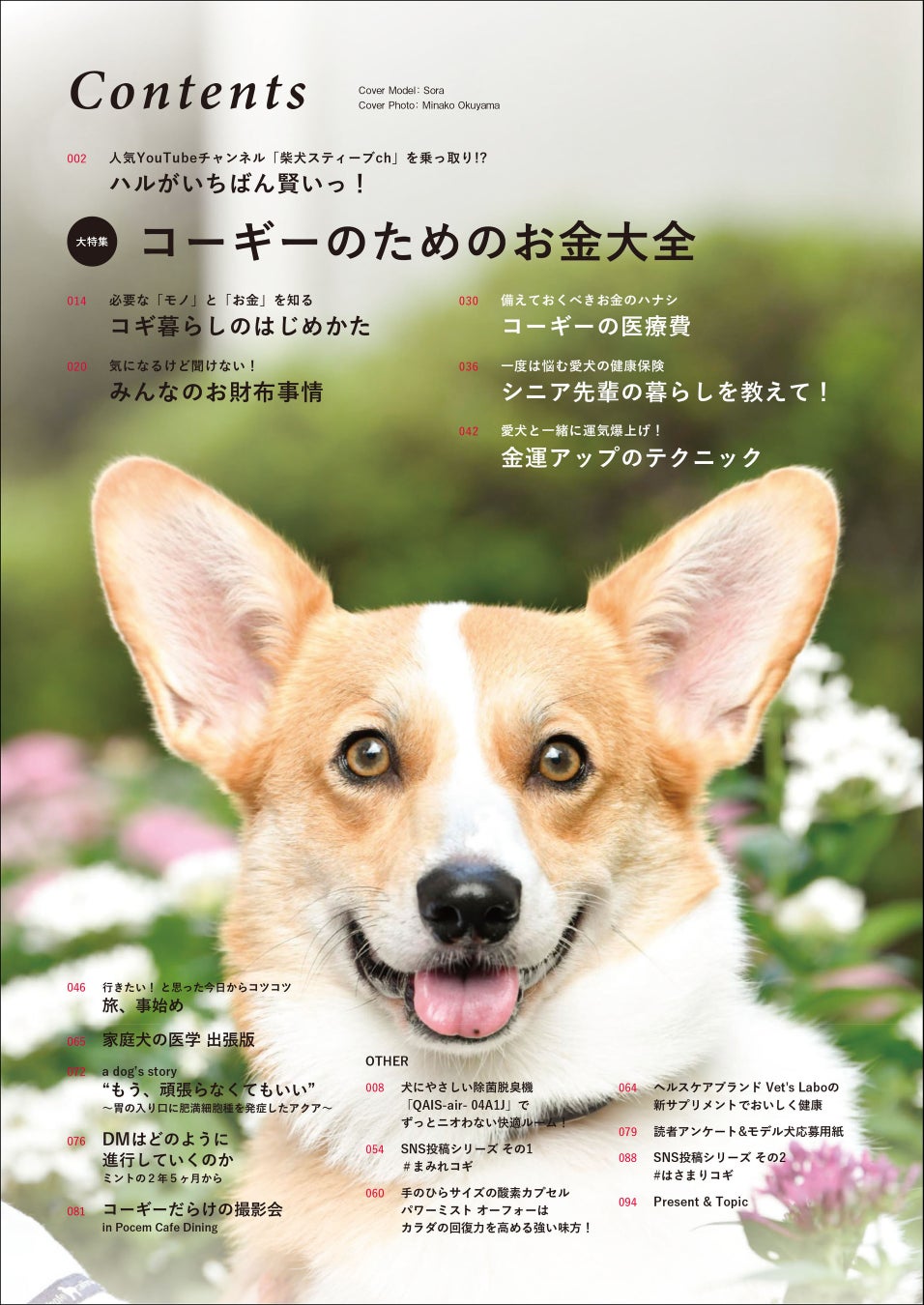 コーギーのために必要な「お金」はいくら？ まわりには聞きにくい、コーギーと暮らす家庭のお財布事情を特集したコーギー専門誌『コーギーSTYLE』最新号Vol.47が9月28日（木）発売のサブ画像10