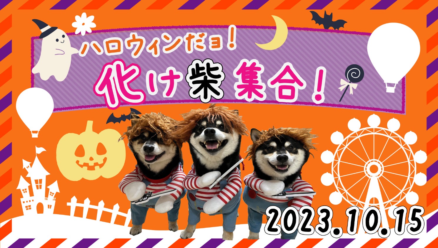 ～ハロウィンだョ！那須ハイに化け柴集まれ！～10月15日に柴犬オフ会開催のお知らせ！のサブ画像1